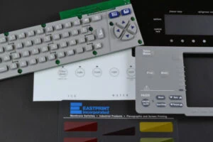 Rubber Keypad on PCB, Membrane Switches and Graphic Overlay Transparent Windows