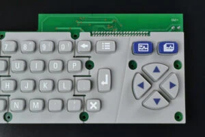 Rubber Keypad on PCB