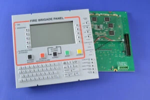 Tactile Silicone Rubber Keypad on PCB with Drive Electronics